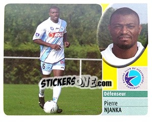 Figurina Pierre Njanka - FOOT 2002-2003 - Panini