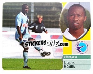 Sticker Jacques Momha - FOOT 2002-2003 n. 258a - Panini