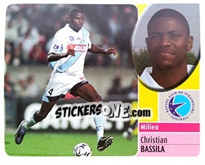 Sticker Christian Bassila - FOOT 2002-2003 - Panini