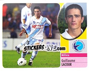 Sticker Guillaume Lacour - FOOT 2002-2003 - Panini