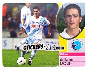 Sticker Guillaume Lacour - FOOT 2002-2003 n. 262 - Panini