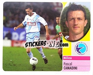 Sticker Pascal Camadini - FOOT 2002-2003 n. 262a - Panini