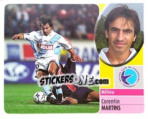 Cromo Corentin Martins - FOOT 2002-2003 - Panini