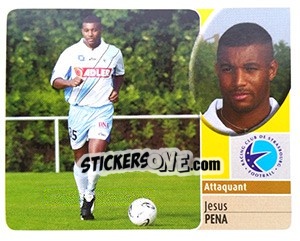 Sticker Jesus Pena - FOOT 2002-2003 n. 266 - Panini