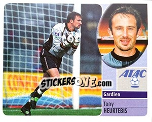 Cromo Tony Heurtebis - FOOT 2002-2003 - Panini