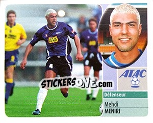 Sticker Mehdi Meniri - FOOT 2002-2003 - Panini