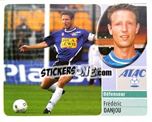 Sticker Frédéric Danjou - FOOT 2002-2003 - Panini