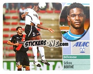 Sticker Sékou Berthé - FOOT 2002-2003 - Panini