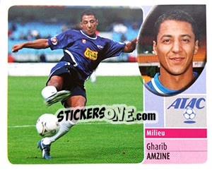 Cromo Gharib Amzine - FOOT 2002-2003 - Panini