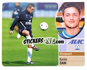 Sticker Karim Ziani - FOOT 2002-2003 - Panini