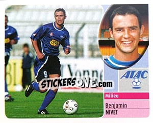Sticker Benjamin Nivet - FOOT 2002-2003 n. 276 - Panini