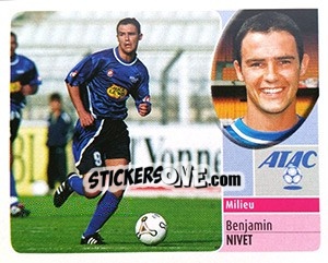 Figurina Benjamin Nivet - FOOT 2002-2003 - Panini