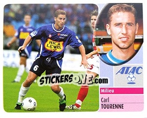 Sticker Carl Tourenne - FOOT 2002-2003 n. 277 - Panini