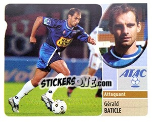 Sticker Gérald Baticle - FOOT 2002-2003 - Panini
