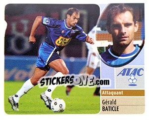 Sticker Gérald Baticle - FOOT 2002-2003 n. 278 - Panini