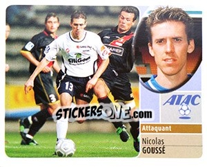 Sticker Nicolas Goussé - FOOT 2002-2003 - Panini