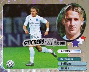 Sticker Philippe Méxès - FOOT 2002-2003 - Panini