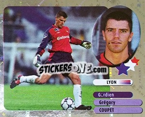 Cromo Grégory Coupet - FOOT 2002-2003 - Panini