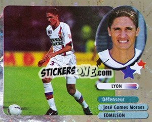 Sticker José Gomes Morales Edmilson - FOOT 2002-2003 n. 295 - Panini
