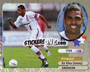 Sticker Da Silva (Sonny) Anderson - FOOT 2002-2003 n. 298 - Panini