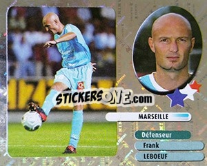 Sticker Frank Leboeuf - FOOT 2002-2003 n. 299 - Panini