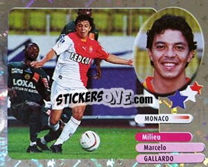 Sticker Marcelo Gallardo - FOOT 2002-2003 - Panini