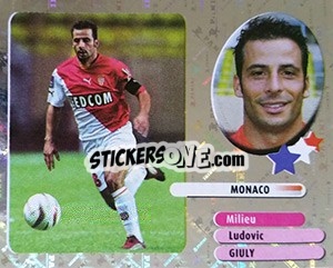 Sticker Ludovic Giuly - FOOT 2002-2003 n. 302 - Panini