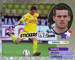 Sticker Mickaël Landreau - FOOT 2002-2003 n. 304 - Panini
