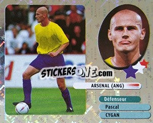 Sticker Pascal Cygan - FOOT 2002-2003 n. 314 - Panini
