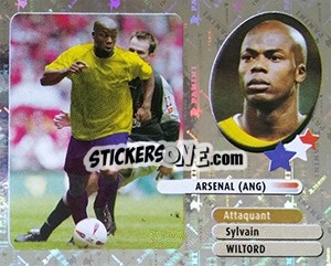 Figurina Sylvain Wiltord - FOOT 2002-2003 - Panini