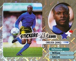 Sticker William Gallas - FOOT 2002-2003 n. 328 - Panini