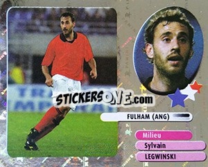 Cromo Sylvain Legwinski - FOOT 2002-2003 - Panini