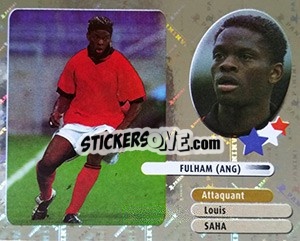 Sticker Louis Saha - FOOT 2002-2003 n. 335 - Panini
