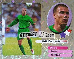 Sticker Bruno Cheyrou - FOOT 2002-2003 - Panini