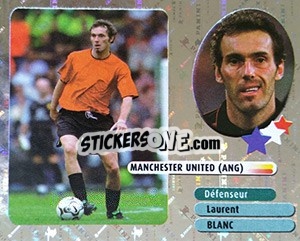 Sticker Laurent Blanc - FOOT 2002-2003 n. 344 - Panini