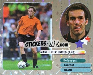 Cromo Laurent Blanc - FOOT 2002-2003 - Panini