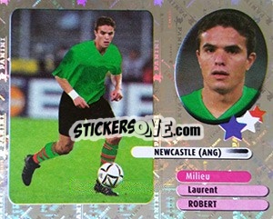 Sticker Laurent Robert - FOOT 2002-2003 - Panini