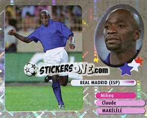 Sticker Claude Makélélé - FOOT 2002-2003 - Panini