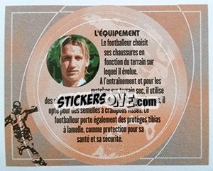 Cromo L'équipement - FOOT 2002-2003 - Panini