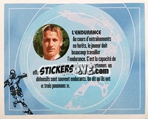 Sticker L'endurance - FOOT 2002-2003 n. B - Panini