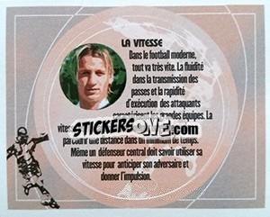Sticker La vitesse - FOOT 2002-2003 - Panini