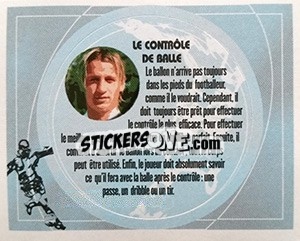 Sticker Le contrôle de balle - FOOT 2002-2003 n. F - Panini