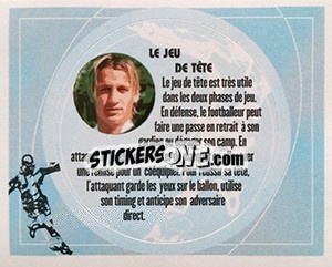 Sticker Le jeu de tête - FOOT 2002-2003 n. J - Panini