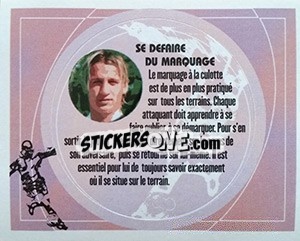 Sticker Se défaire du marquage - FOOT 2002-2003 - Panini
