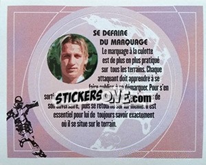 Sticker Se défaire du marquage - FOOT 2002-2003 n. O - Panini