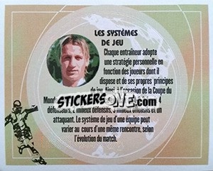 Cromo Les systèmes de jeu - FOOT 2002-2003 - Panini