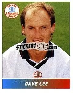 Figurina Dave Lee - Football League 95 - Panini