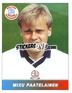 Figurina Mixu Paatelainen - Football League 95 - Panini