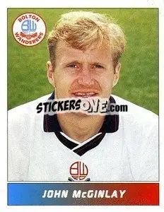 Sticker John McGinlay - Football League 95 - Panini