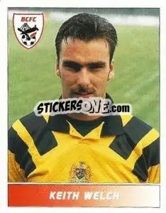 Figurina Keith Welch - Football League 95 - Panini